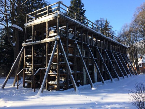 Robert Kuśmirowski - Tężnia Sokołowsko zimą