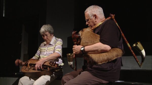 koncert w wykonaniu Luise Buisman (lira korbowa) i Huberta Sieleckiego (kobza) - Konteksty 2016, Sokołowsko