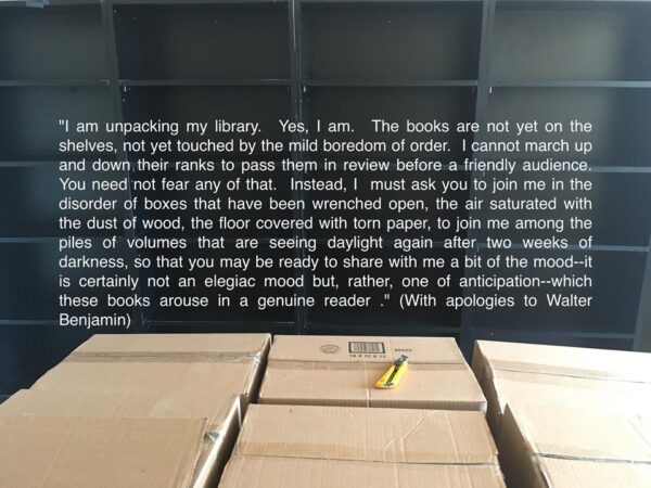 BB Unpacking my Library