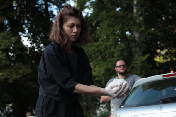 Jagoda Kozon, performance Wnikanie, Konteksty 2017, Sokołowsko, fot. Polak Grzegorski (56)