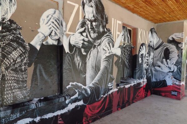 Yola Kudela, Instalacja The Blind leading the Blind, Konteksty 2017, Sokołowsko, fot. Polak Grzegorski (3)