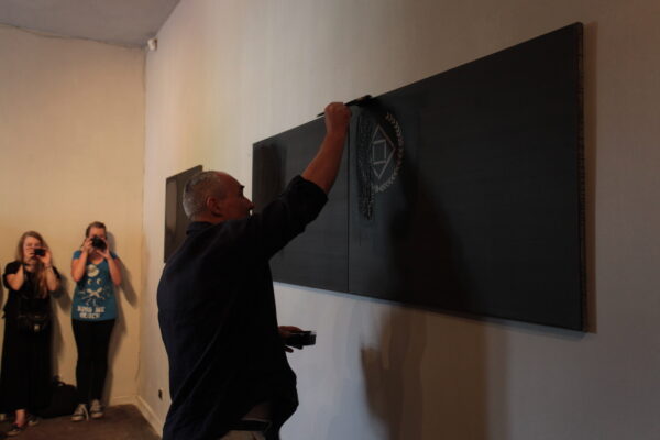 Zdzisław Kwiatkowski, Performance Zmiana Układu Sił, Konteksty 2017, Sokołowsko, fot. Polak Grzegorski (5)