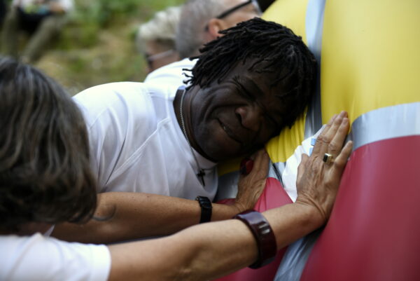 Wielka piłka Wykwitexu fot. Kazimierz Ździebło