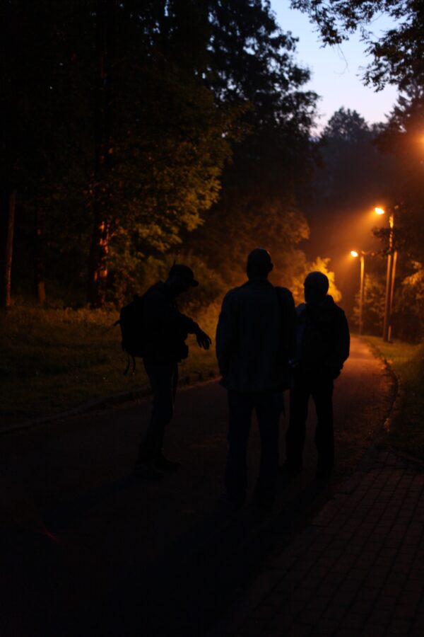 Spacer ornitologiczny, Stanisław Łubieński, fot. Gabriela Benkol Gamrowska