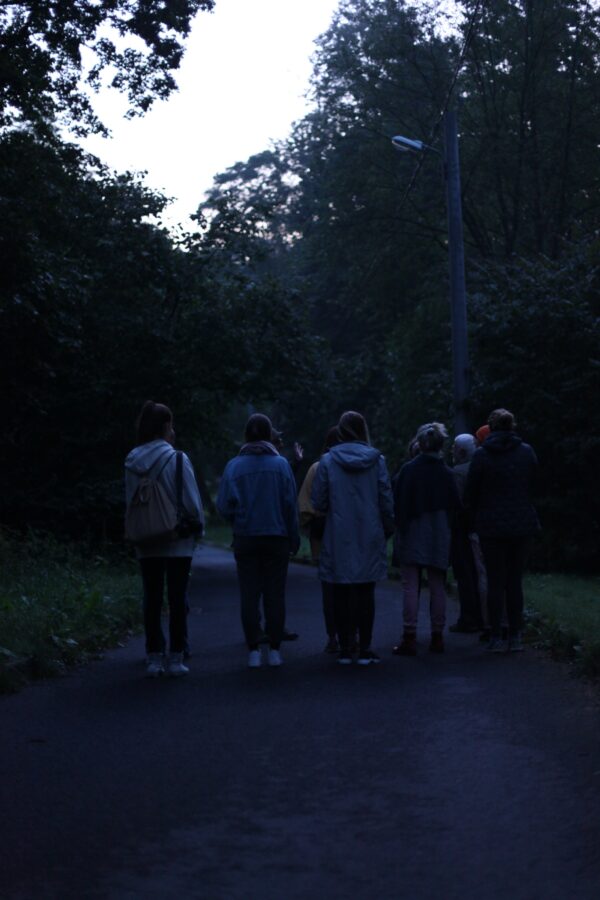 Spacer ornitologiczny, Stanisław Łubieński, fot. Gabriela Benkol Gamrowska