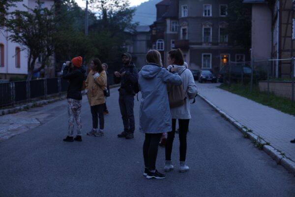 Spacer ornitologiczny, Stanisław Łubieński, fot. Gabriela Benkol Gamrowska