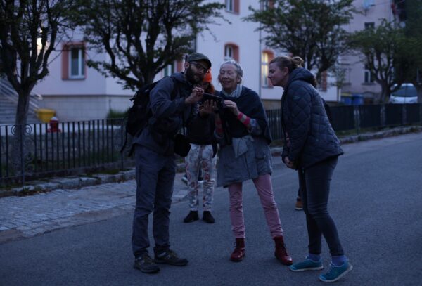 Spacer ornitologiczny, Stanisław Łubieński, fot. Gabriela Benkol Gamrowska