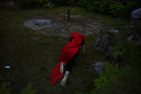 Gisela Hochuli Das Rote Tuch fot. Kazimierz Ździebło